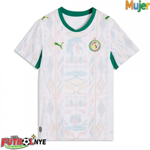 Camiseta Senegal Primera Equipación para mujer Mundial 2026 manga corta